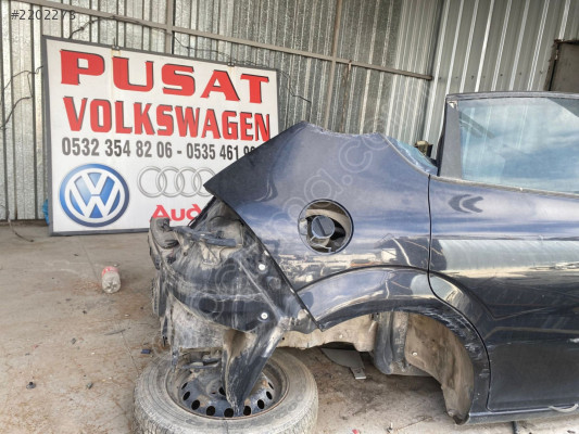 SEAT LEON SAĞ ARKA ÇAMURLUK SİYAH KESME 2005-2011 UYUMLU