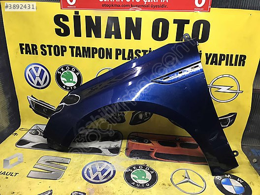 RENAULT MEGANE 4 SOL ÖN ÇAMURLUK ORJİNAL ÇIKMA TEMİZ