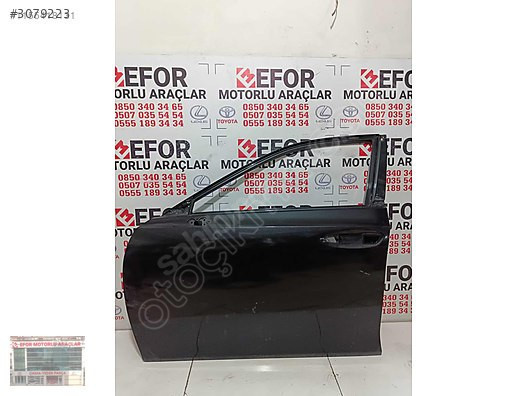 LEXUS ES300 SOL ÖN KAPI ORJİNAL YEDEK PARÇA 19-23 MODEL