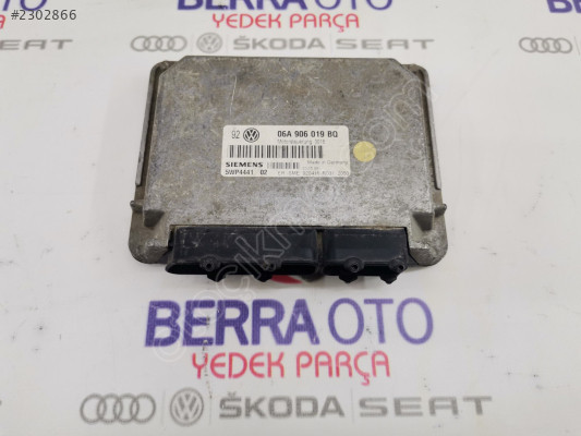 VW GOLF BORA SEAT TOLEDO 1.6 AKL MOTOR BEYNİ 06A906019BQ