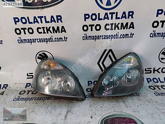 Renault Clio 2 ön far sağ sol orjinal