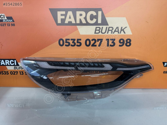 FORD TRANSİT CUSTOM SAĞ FAR CAMI SIFIR PZ31-13E014-CB