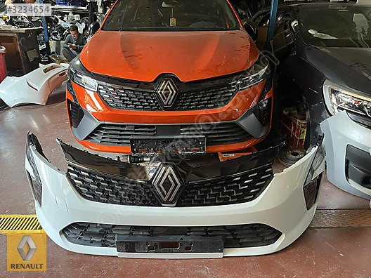 RENUALT CLIO 5.5 BEYAZ DOLU ÖN TAMPON VE DİĞER PARÇALARI