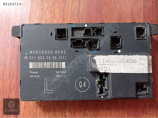 MERCEDES W211 E KASA SOL ÖN KAPI BEYNİ A2118207526