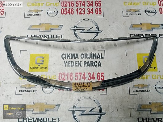 OPEL İNSİGNİA A ÖN PANJUR ÇERÇEVE NİKELAJI OEM 22787082 ÇIKMA