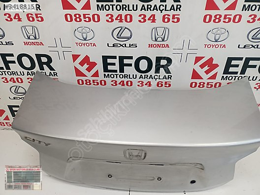 HONDA CİTY ORJİNAL ÇIKMA BAGAJ KAPAK 09-12