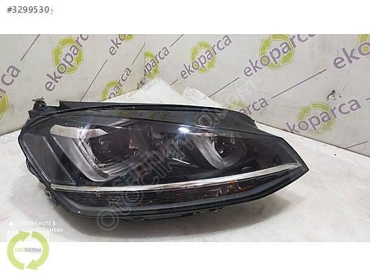 VOLKSWAGEN GOLF 2013 2017 SAĞ FAR U LED 3 BEYİNLİ 5G1941754
