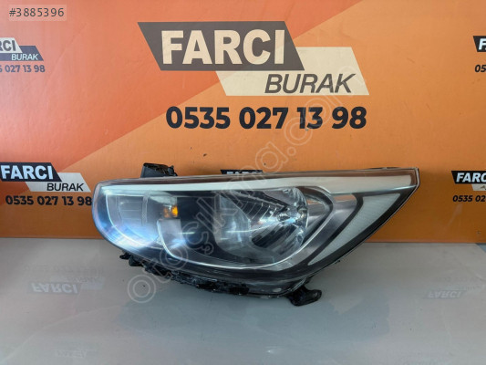 HYUNDAİ ACCENT BLUE BEYAZ KAŞ SOL FAR ORJİNAL