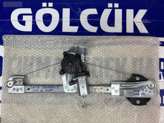 807209299R Dacia Sandero 2 Sağ Ön Kapı Cam Motoru/Krikosu ORJ