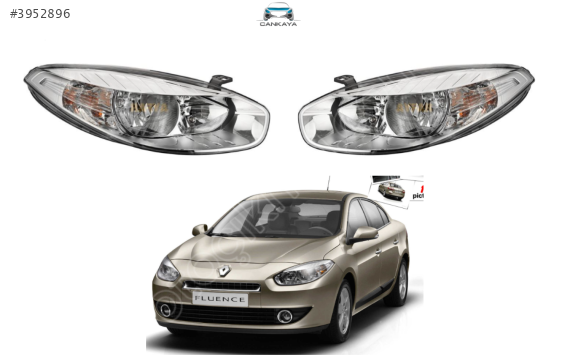 FLUENCE 2010+ SAĞ/SOL ÖN FAR SIFIR (ADET FİYAT)260102323R