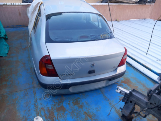 Renault clio 2004/2008 model komple arka şase