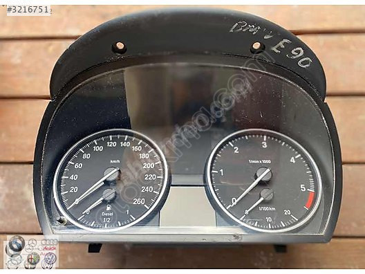 BMW E90 KM GÖSTERGE PANELİ KOMPLE (ORJİNAL) ÇIKMA - ÖZEN OTO
