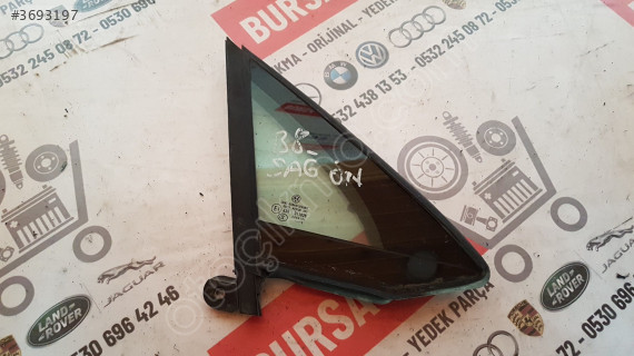VW B8 SAĞ ÖN KELEBEK CAM ORJİNAL