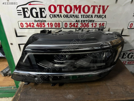 2015/2020 VW TİGUAN LEDLI MERCEKLİ SAĞ SOL FAR ORJINAL