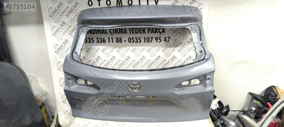 TOYOTA COROLLA CROSS 2022 2025 ARKA BAGAJ KAPAĞI ÇIKMA ORJİNAL