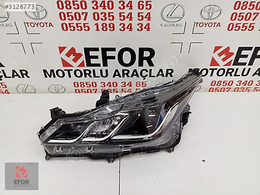 TOYOTA COROLLA SIFIR SOL FAR 19-22 OEM NO: 81170-02T31