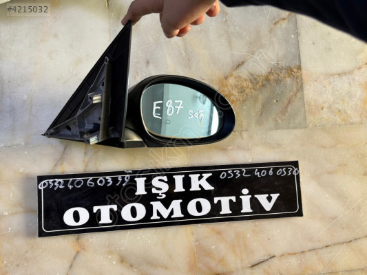 BMW 1kasa e87 sağ kapı aynası çıkma orjinal sökme