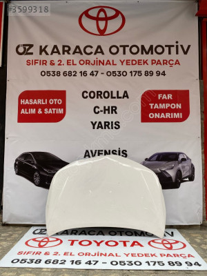 2019-2025 TOYOTA COROLLA ÇIKMA ORJİNAL ÖN KAPUT