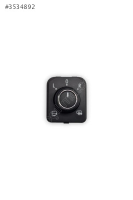 3G0959565C AYNA AYAR DÜĞMESİ ELEKTRONİK AYARLI VEE ISITMALI KATl.