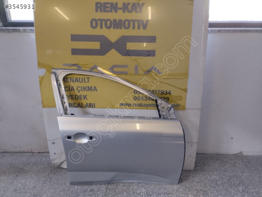 806748318R RENAULT MEGANE 4 SAĞ ÖN KAPI ORJ ÇIKMA RENKAY KOCAELİ