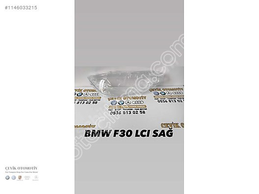 BMW F30 LCİ SAĞ FAR CAMI