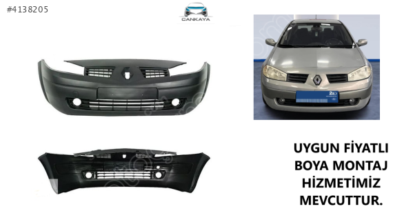 MEGANE 2 ÖN TAMPON SİSLİ/SİSSİZ SIFIR  7701474484 2003/2006