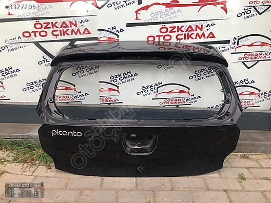 PİCANTO 2020-24 BAGAJ KAPAĞI ORJİNAL