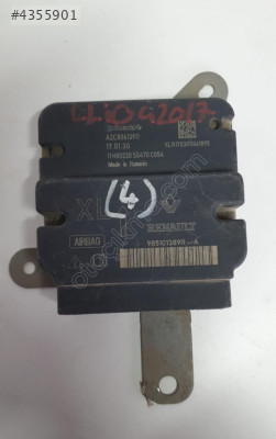 renault clio 4 2017 çıkma orjinal airbag beyni (son fiyat)