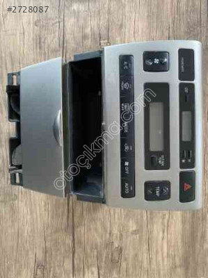 TOYOTA COROLLA DİJİTAL KLİMA KONTROL PANELİ SOL TİPİ 2005-2007