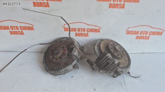 Audi a4 b6 kasa arka sağ sol taşıyıcı fren kaliperi sökme