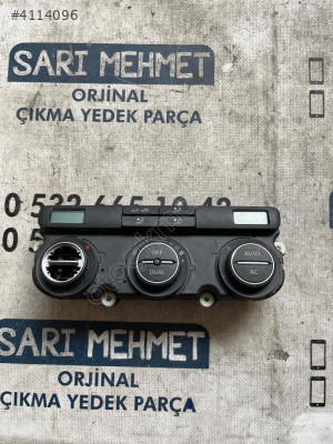 ÇIKMA VW GOLF 1K0 907 044 CT 1K0907044CT KLİMA KONTROL PANELİ