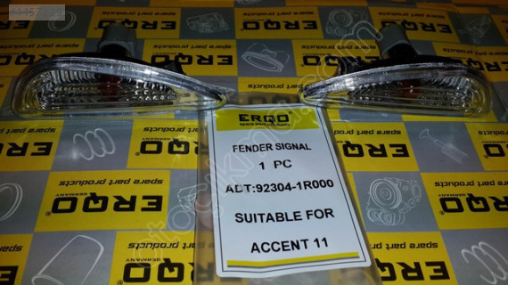 Hyundai Accent Blue Çamurluk Sinyali 11 Sol