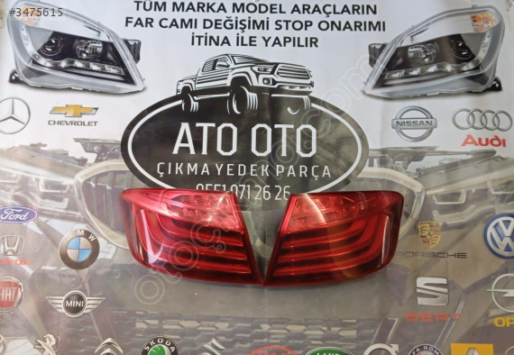 Bmw F10 Sol Sağ Dış Stop  Orjinal çıkma