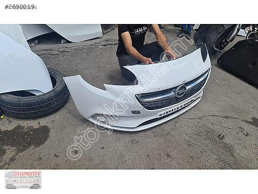 OPEL CORSA E KASA BEYAZ ÖN TAMPON ORJİNAL