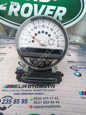 MİNİ COOPER ÇIKMA R60 KİLOMETRE SAATİ CD ÇALAR 6977077 3456879