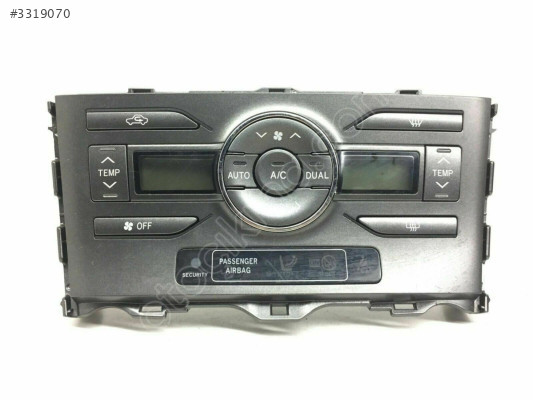 Toyota Auris E15 Klima Kalorifer Paneli Düğmesi 55900-02220
