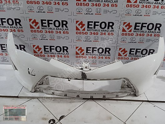TOYOTA AURİS ÖN TAMPON ÇIKMA ORİJİNAL PARÇA 2013-2015