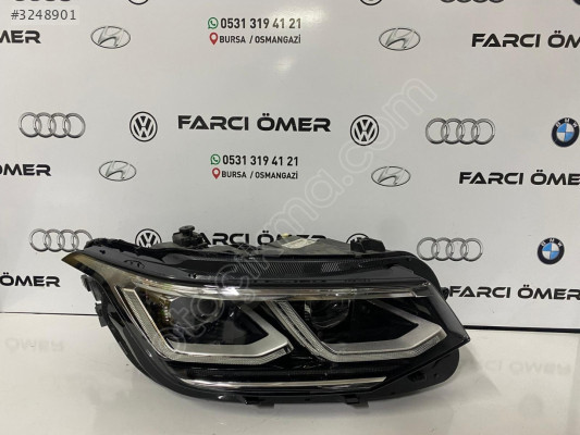 VOLKSWAGEN TİGUAN IQ LED LİGHT FULL LED ORJİNAL SAĞ FAR