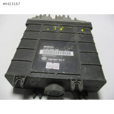 Volkswagen Golf 3 1.8 Motor Beyni 0261200760 1H0907311F