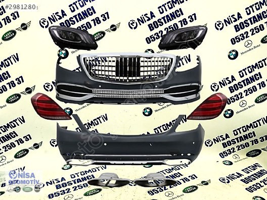 MERCEDES S SERİSİ W222 MAYBACH BODY KİT FAR VE STOP DAHİL SIFIR