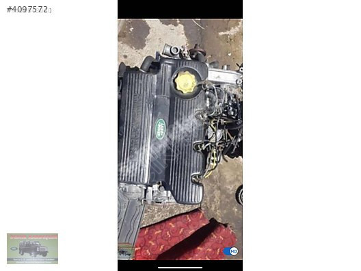 Land Rover 300TDI Orijinal Çıkma Turbolu Motor