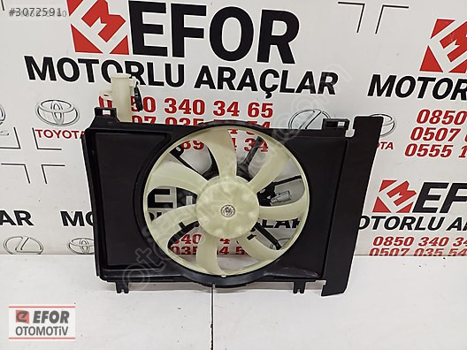 TOYOTA YARIS SIFIR SU FAN 1.0 14-17 OEM NO: 16361-0M110