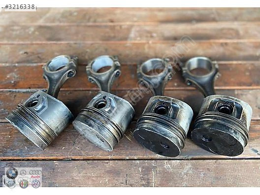 MERCEDES W115 PİSTON &amp; PİSTON KOLU TAKIM (ORJİNAL) ÇIKMA