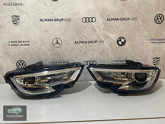AUDİ A3 Z FAR ORJİNAL TAKIM 2016-2020