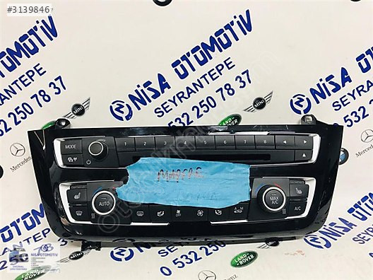 BMW 3 SERİSİ F30 KLİMA KONTROL PANELİ ORJ SÖKME 9363546