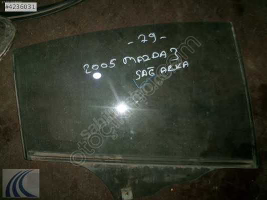 MAZDA 3 2004 ÇIKMA SAĞ ARKA CAM