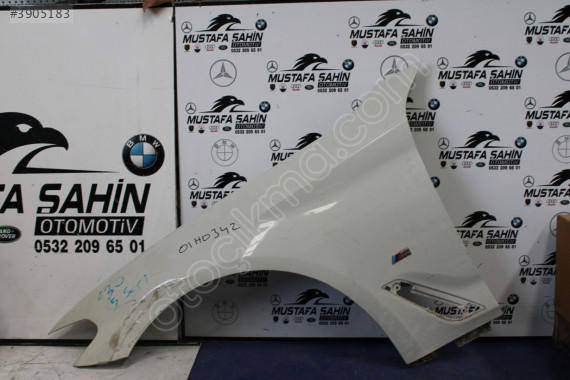 BMW E30 5 SERİSİ BEYAZ  SOL ÖN ÇAMURLUK ÇIKMA ORİJİNAL 7349615_08
