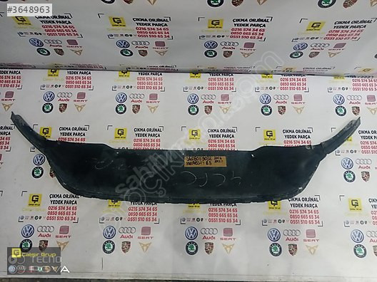 VOLKSWAGEN PASSAT B8 ÖN TAMPON ALT SPOYLER KARLIK OEM 3G0805903E
