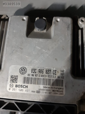 03C 906 027 CE- 0261 S06 491 VW GOLF MOTOR BEYNİ