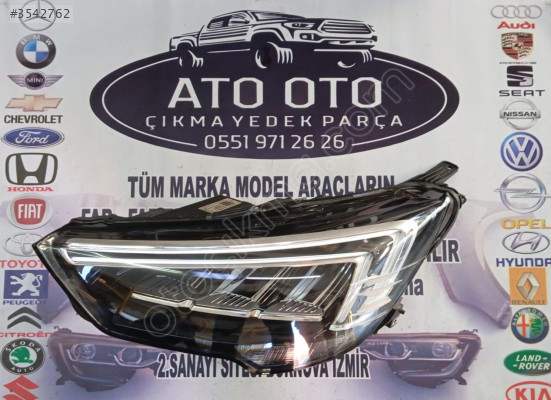 OPEL CROSSLAND X ORJİNAL ÇIKMA SOL FAR